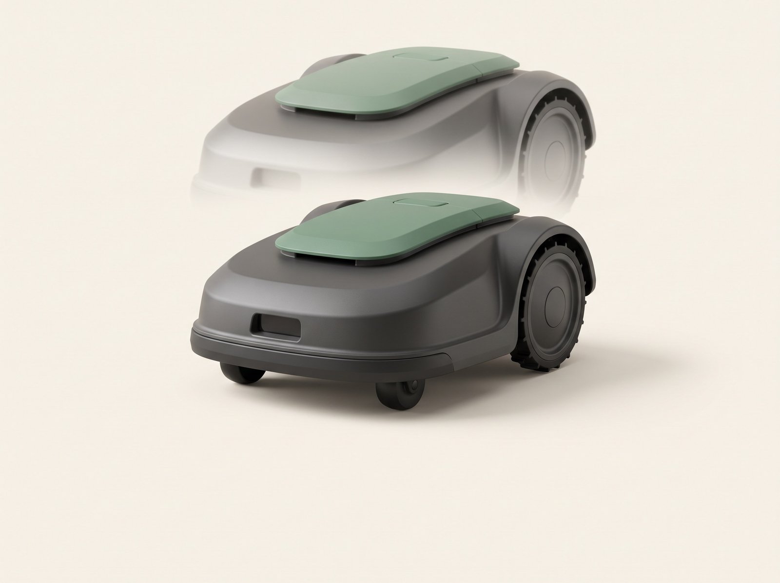Illustrative Darstellung eines Mähroboters für Automower 315 Mark II
